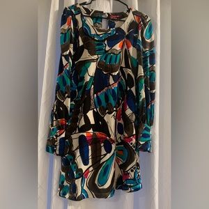 Multicolored long sleeve dress. Bundle Discount: Buy 3+ items and get 30% off !!